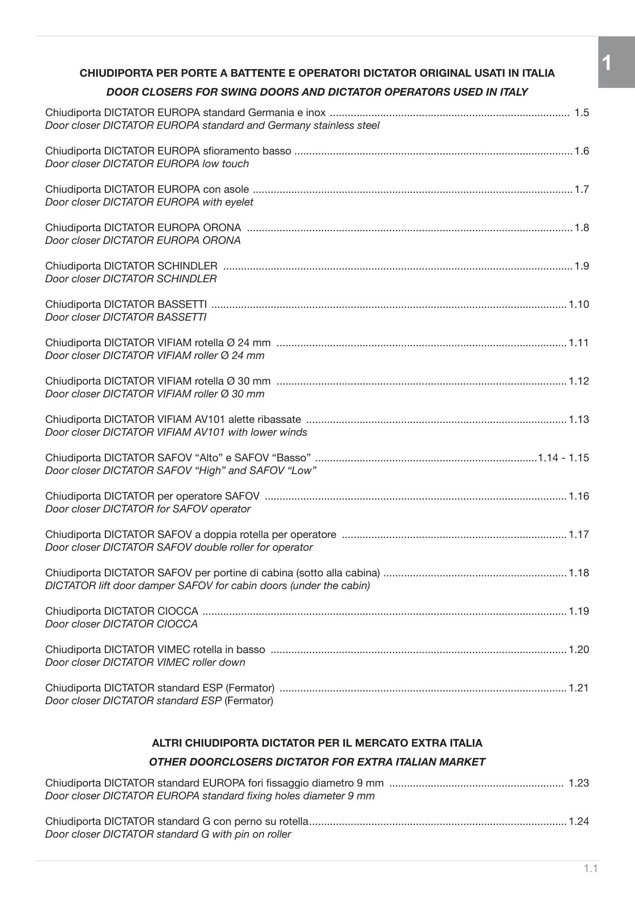 Pagina 1 — Ds ascensori 2025